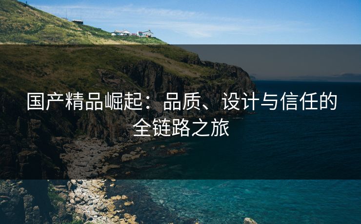 国产精品崛起：品质、设计与信任的全链路之旅