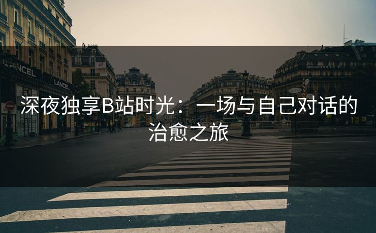 深夜独享B站时光：一场与自己对话的治愈之旅