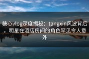 糖心vlog深度揭秘：tangxin风波背后，明星在酒店房间的角色罕见令人意外